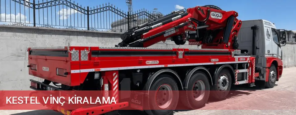 Kestel İlçemi Vinç Kiralama